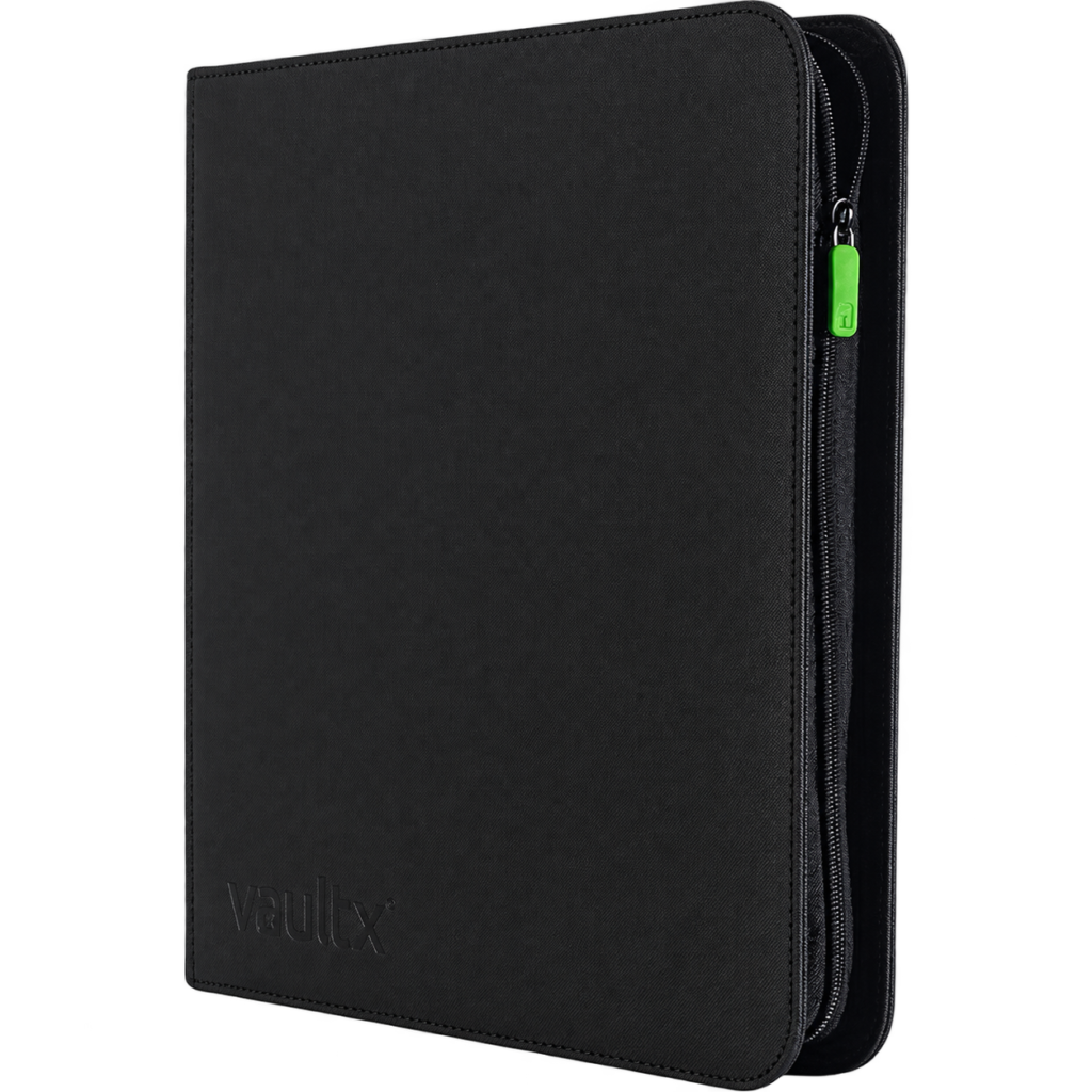 Vault X Carpeta 9 bolsillos con cremallera – Negro