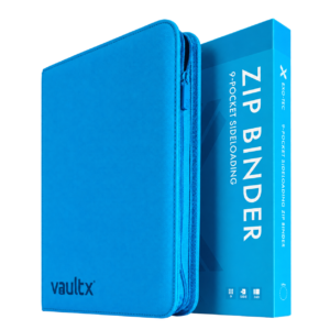 Vault X Carpeta 9 bolsillos con cremallera – Azul