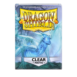 Dragon Shield Matte Clear – 100 fundas