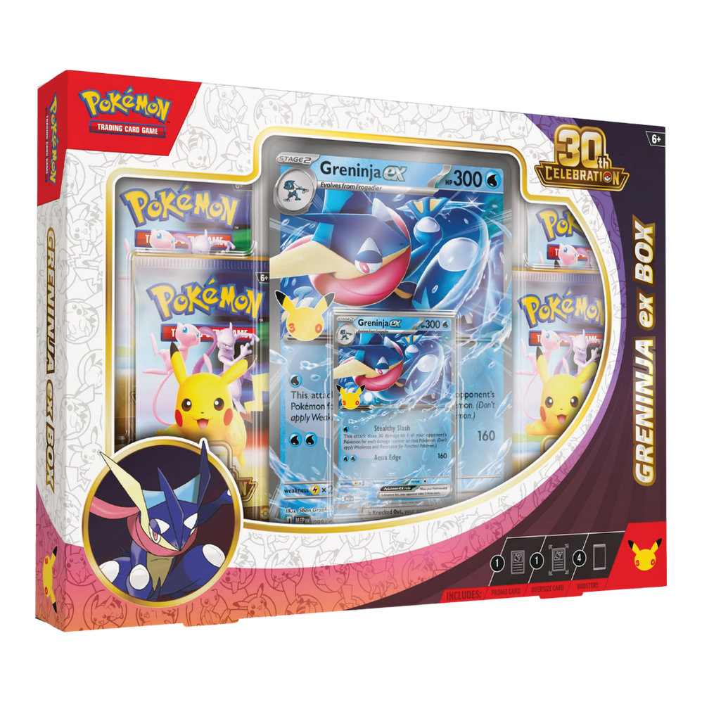 Pokémon ex Box Greninja ex – 30th Celebration