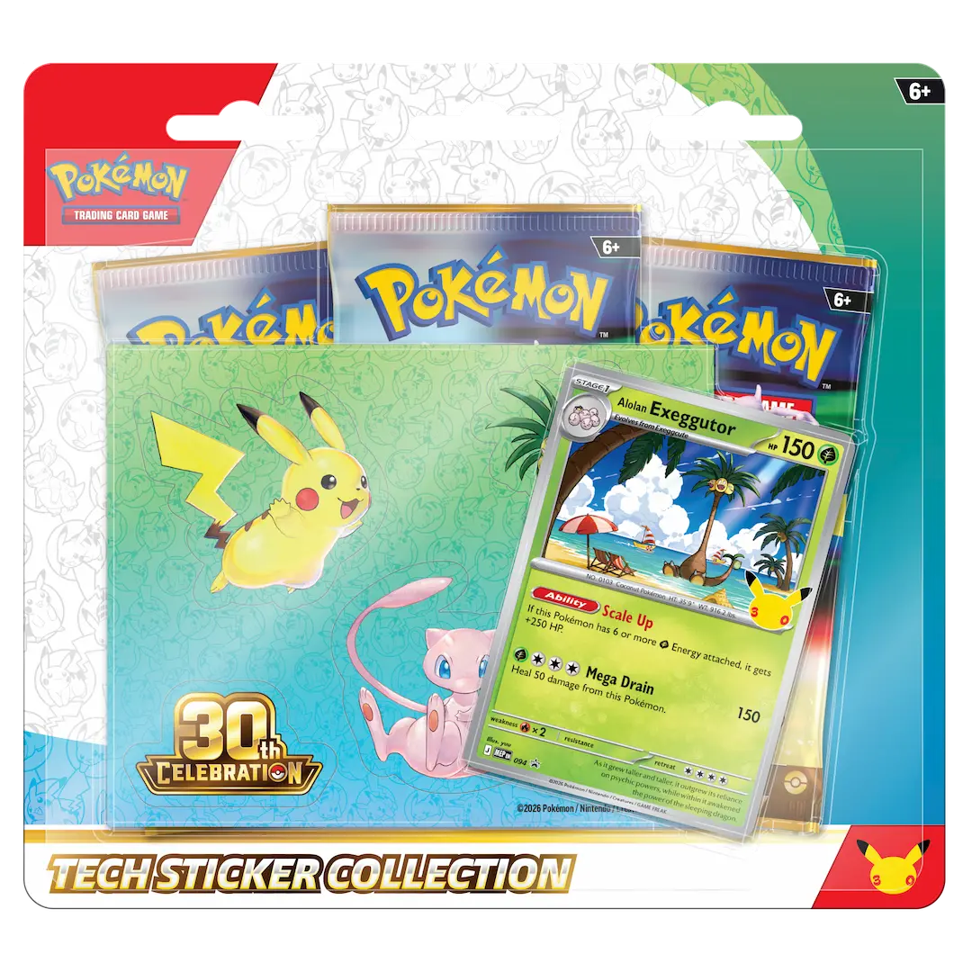 Tech Sticker Collection – 30th Celebration