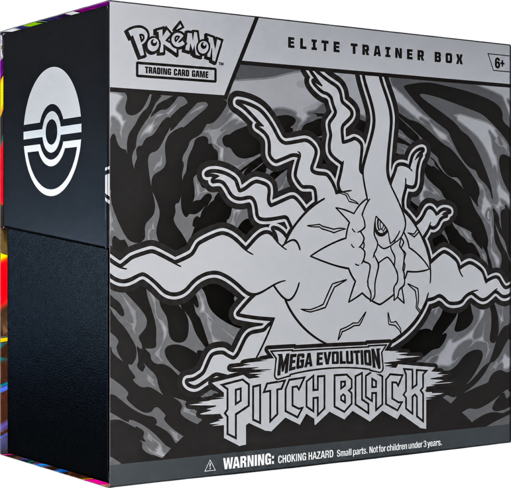Elite Trainer Box Pitch Black  (9 sobres)