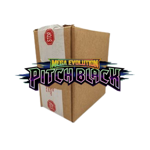 Caja de 24 sobres enfundados Pitch Black – Inglés