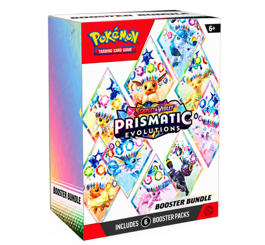 Booster Bundle Prismatic Evolutions – Inglés / Español (6 sobres)