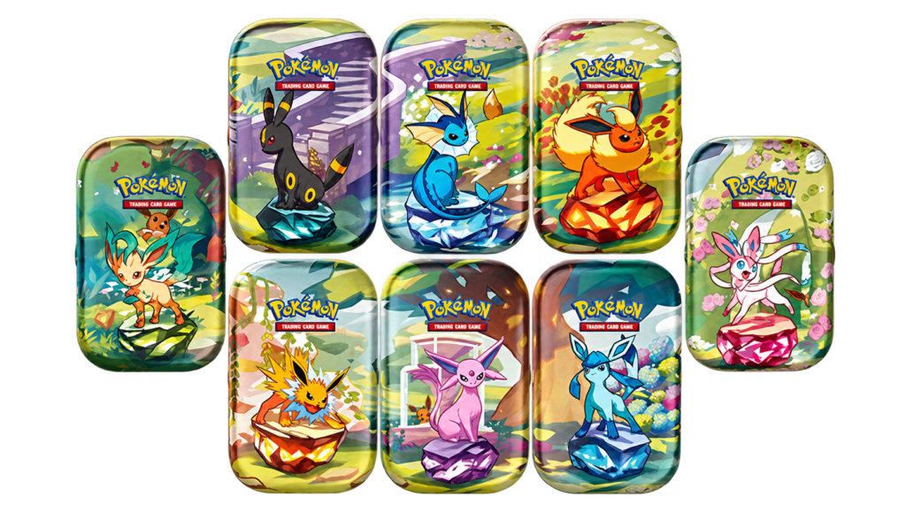 Minilata Prismatic Evolutions – Inglés / Español