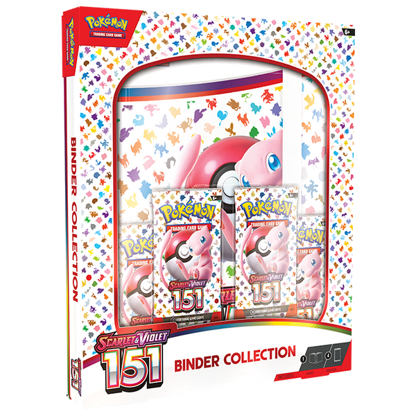 Colección con álbum Pokémon 151