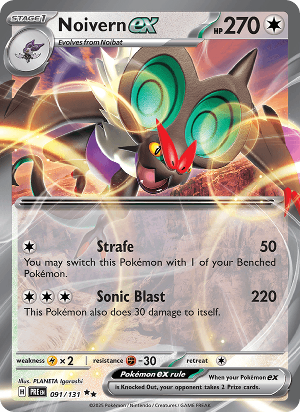 Noivern ex 091/131 – Prismatic Evolutions – Inglés