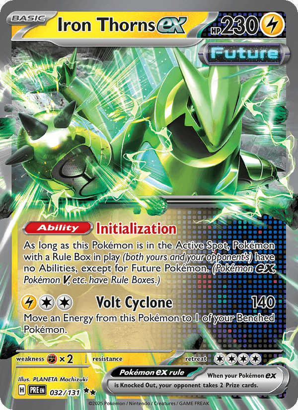 Iron Thorns ex 032/131 – Prismatic Evolutions – Inglés