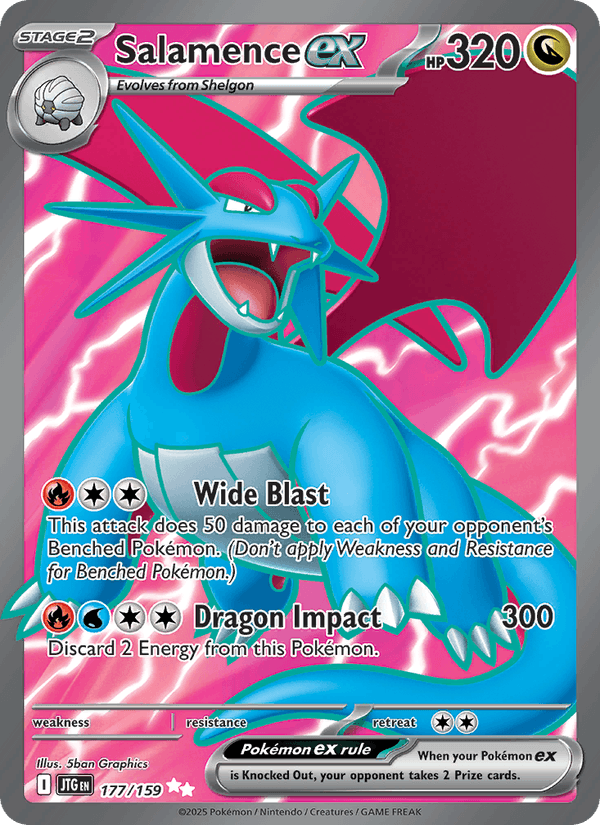 Salamence ex 177/159 – Journey Together – Inglés